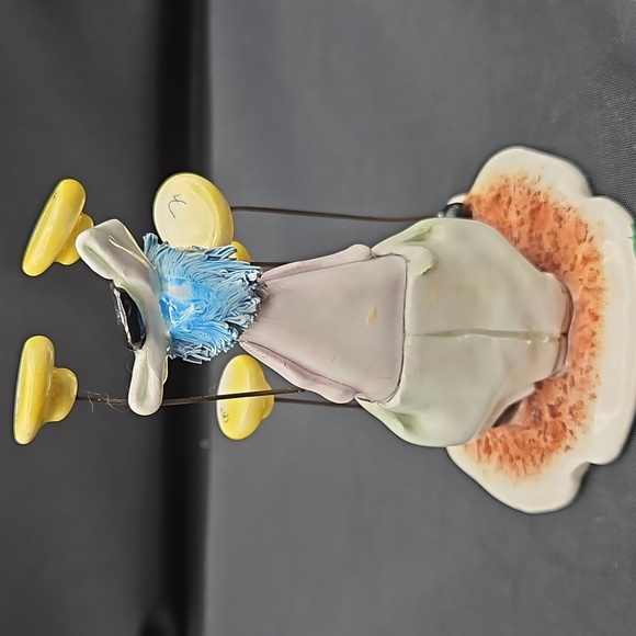 VINTAGE  ZAMPIVA HANDMADE FIGURINE "CLOWN BANCING PLATES - Picture 6 of 8